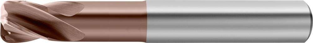 Frez torusowy pełnow. 6,0mm 4-ostr. ER2,0mm Perrox, typ H norma zakł.krótki G-Mold 65T GHRING