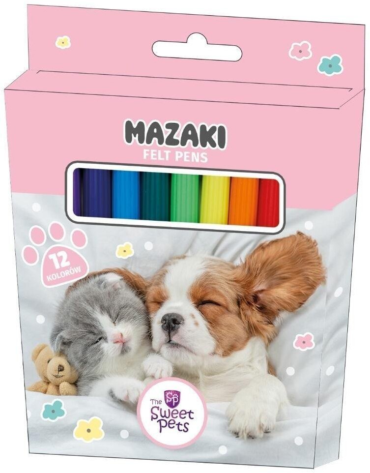 Beniamin Mazaki The Sweet Pets 12 kolorów