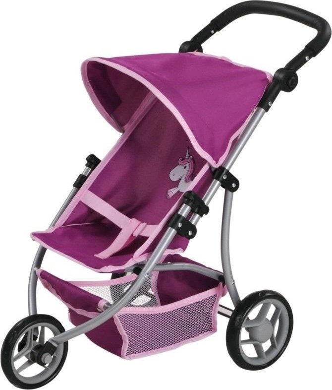 Zdjęcia - Wszystko dla lalek Wózek dla lalek różowy spacerówka