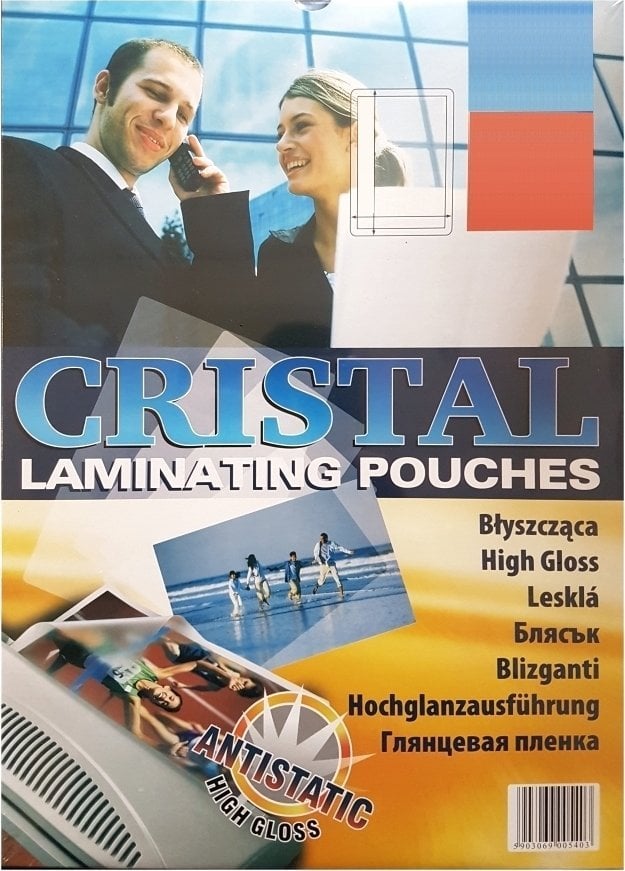 Argo Folia do laminowania 80x111mm ARGO 328115 błyszcząca 150mic 100 szt