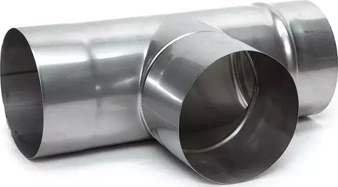 WADEX CHIMNEY TEE (107 DIAMETER - 100 MM 9