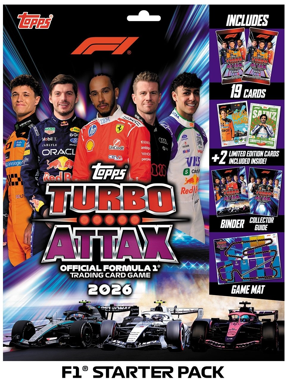 TOPPS Formula 1 Turbo Attax starter pack (5053307084810)