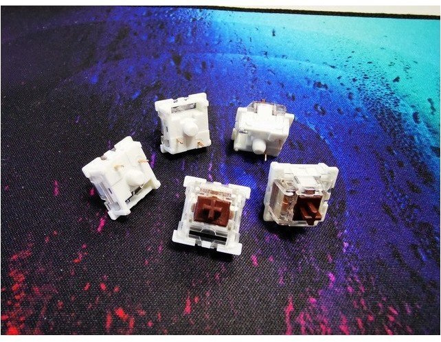 S.CZĘŚĆ SERWISOWA - MECHANICZNE PRZEŁĄCZNIKI OUTEMU PANDA DLA KLAWIATURY THOR 300/THOR 303/THOR 230