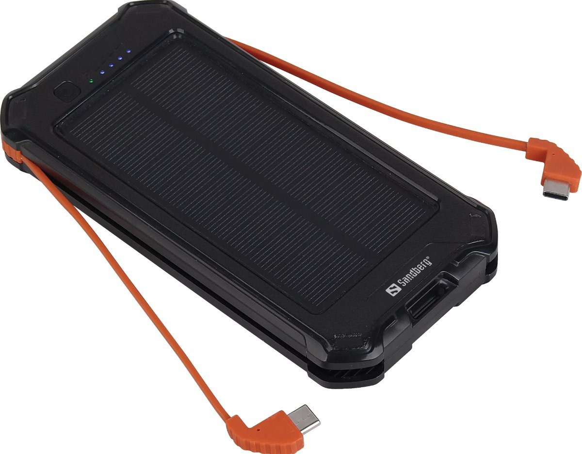 Powerbank Sandberg 3in1 Solar 420-72 10000mAh Czarny