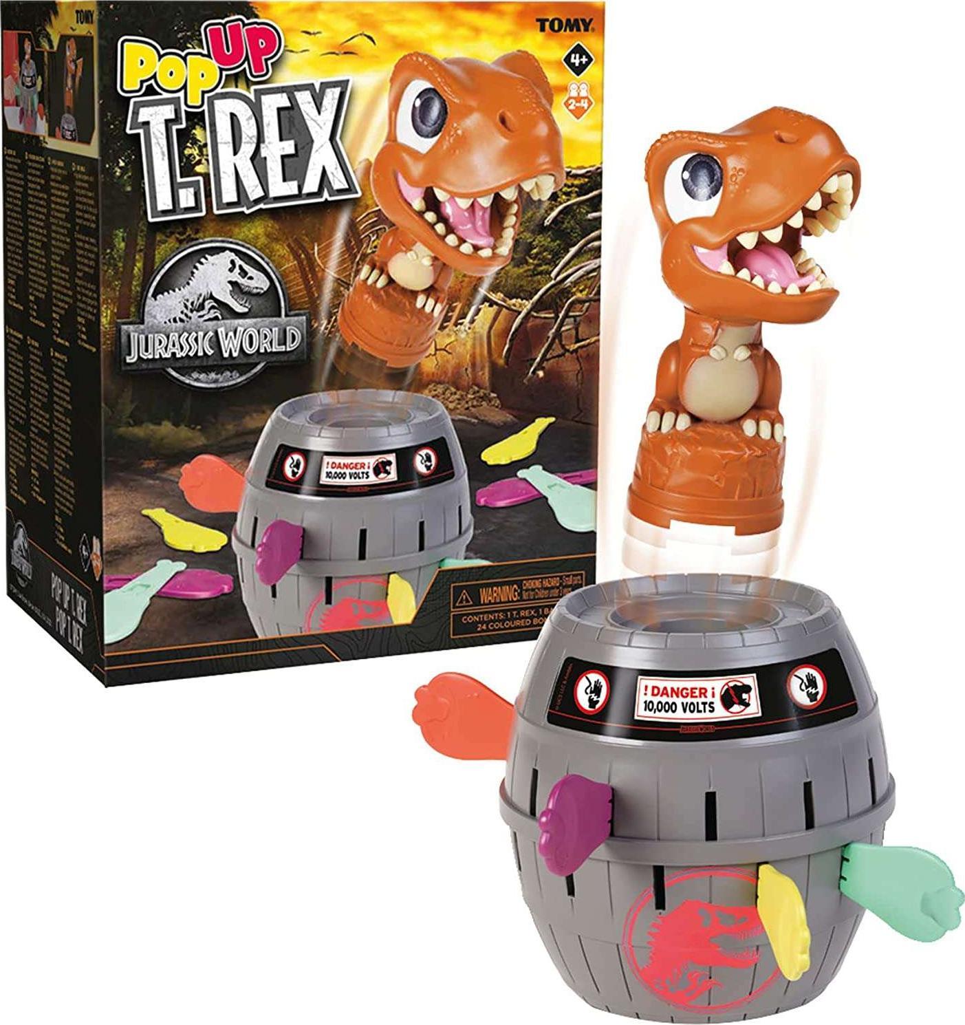 Tomy Gra zręcznościowa Pop Up T-Rex Jurassic World