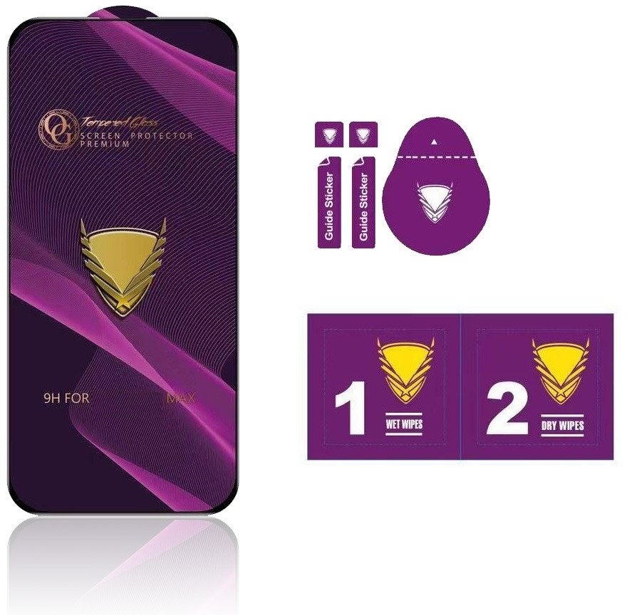 OG Szkło Hartowane Premium Glass - do Samsung Galaxy S25 FE czarny