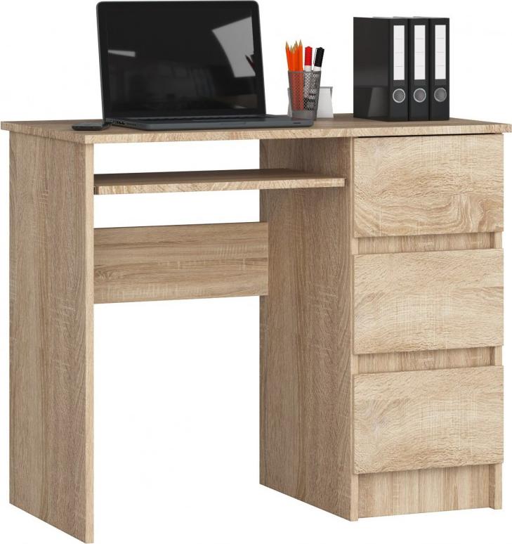 Biurko Fabryka Mebli Akord A-6 Dąb Sonoma 90 cm x 50 cm