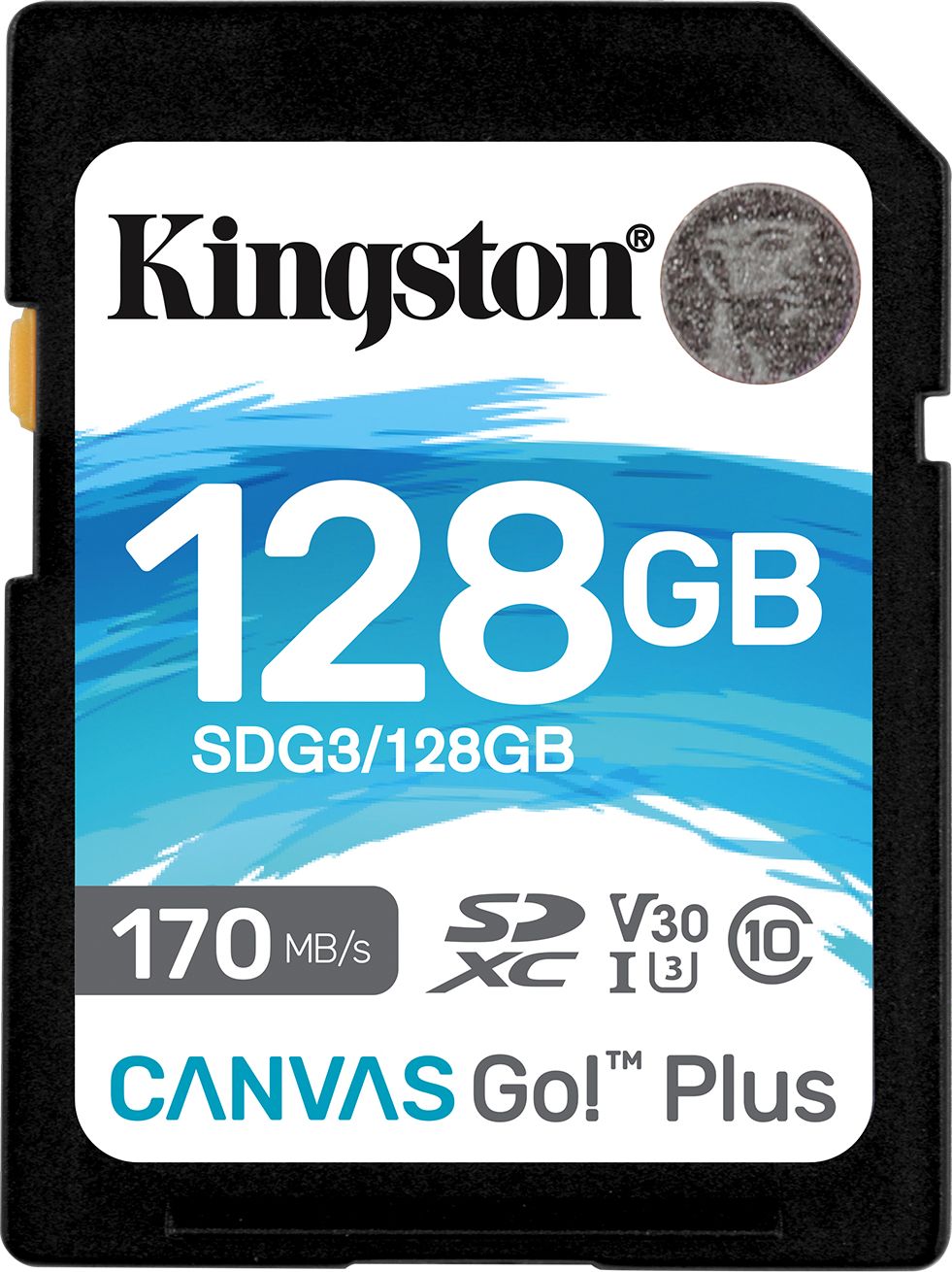 Karta Kingston Canvas Go! Plus SDXC 128 GB Class 10 UHS-I/U3 V30 (SDG3/128GB)