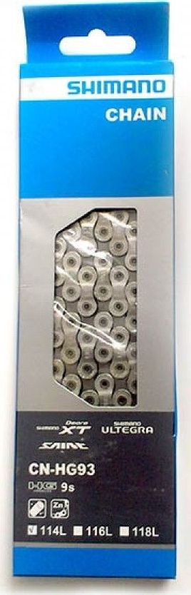 Shimano Łańcuch Shimano CN-HG 93 114 ogniw 9-rzedowy + pin Deore XT, Ultegra uniwersalny