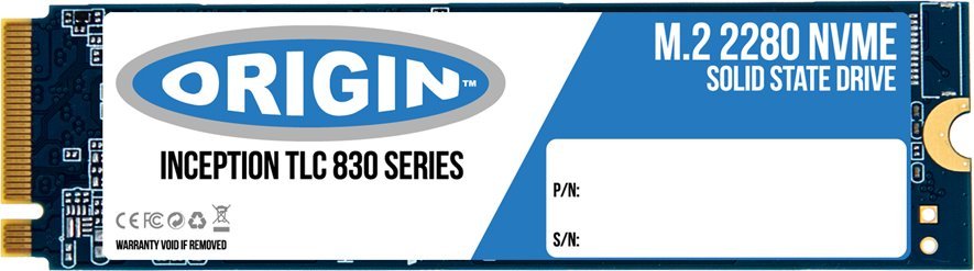Dysk SSD Origin Inception TLC830 Pro 256GB M.2 2280 PCI-E x4 Gen3 NVMe (OTLC2563DNVMEM.2/80)
