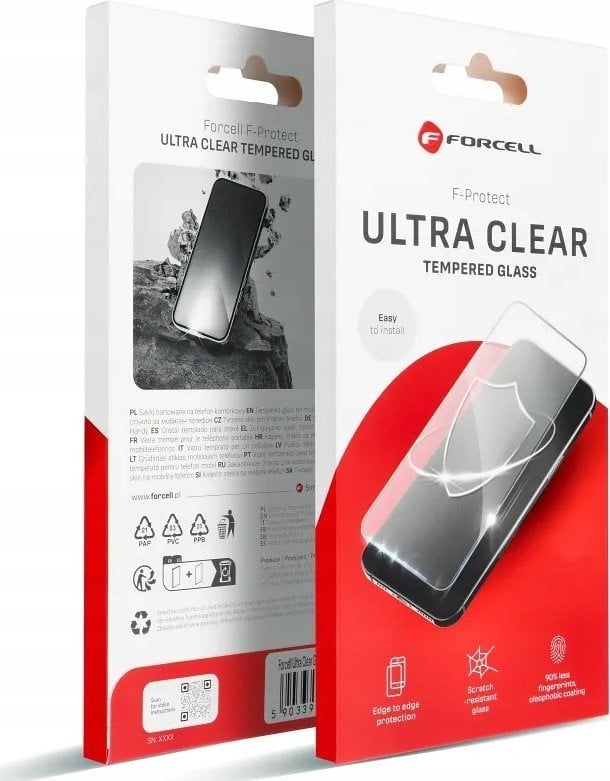 ForCell Szkło Hartowane Forcell Ultra Clear Glass - do Samsung Galaxy A34 5G czarny