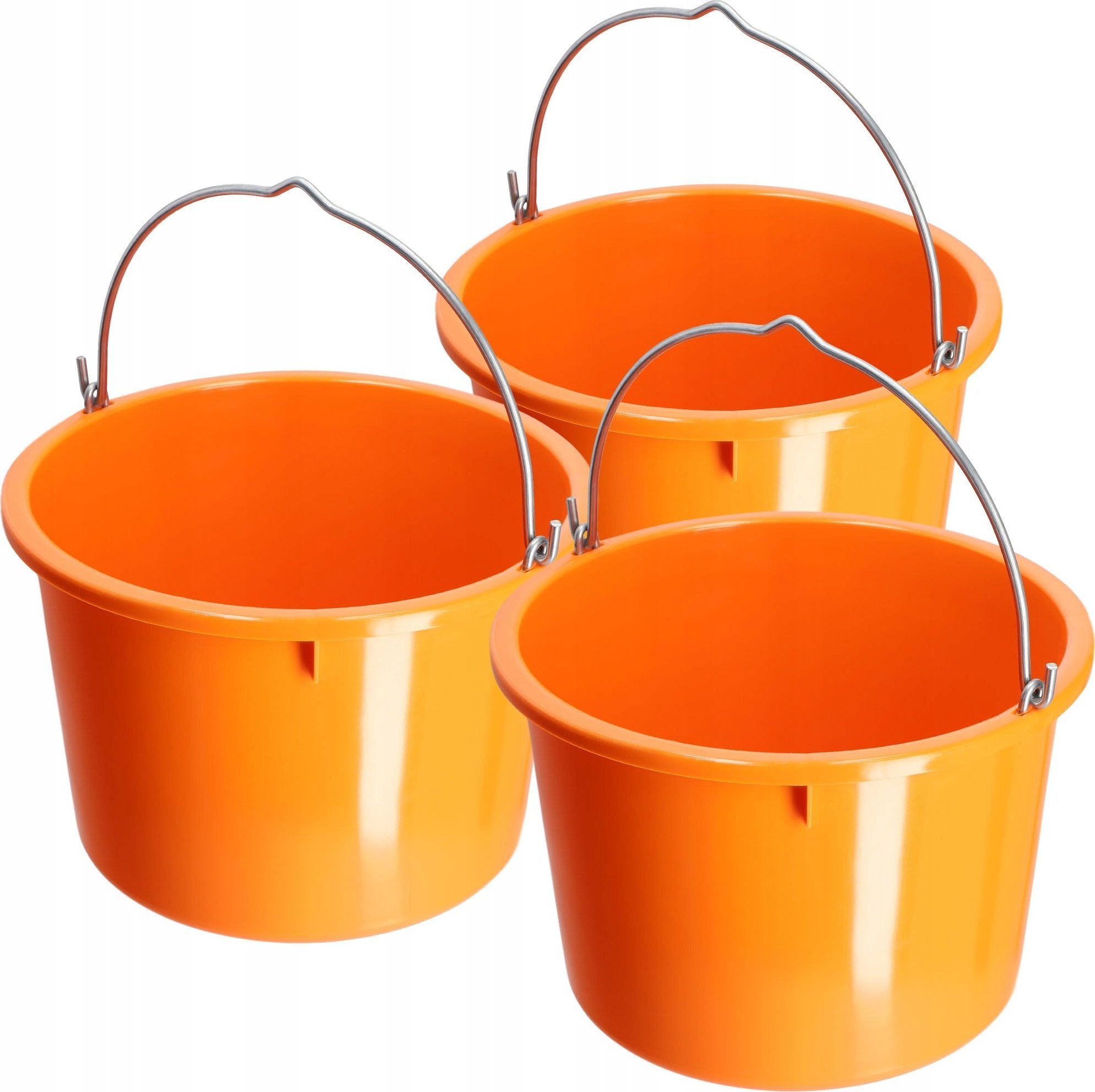 Kadax Wiadro Wiaderko Budowlane 20L 40kg Mocne 3szt.