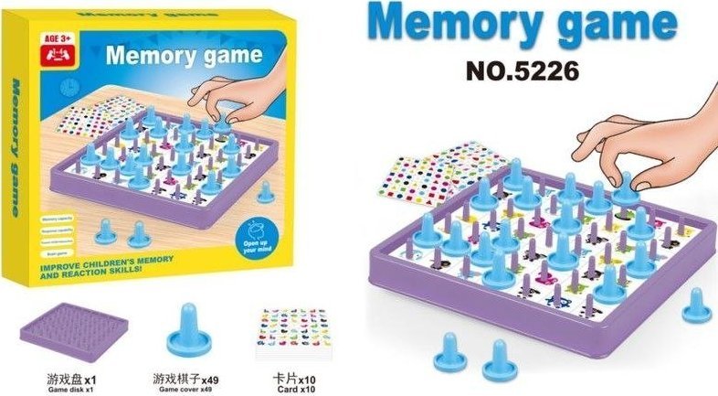 Edukacyjna GraMemory Game Super Pamięć Gra Pamięciowa Na Pamięć Karty