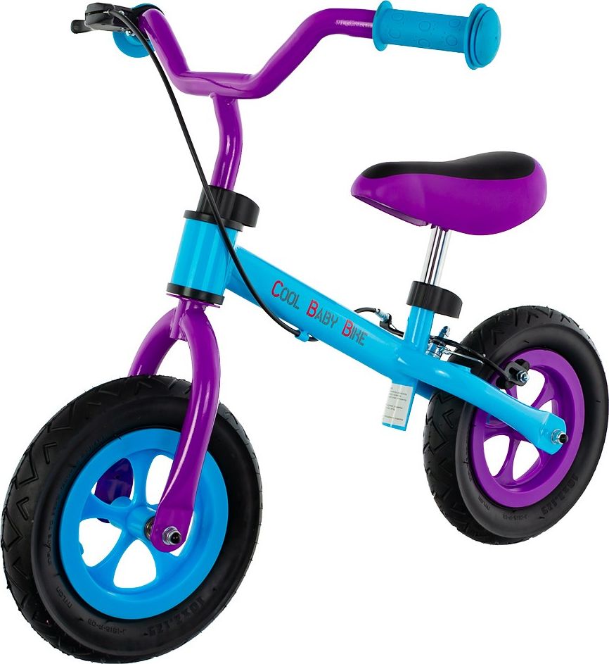 Polecane EURObaby Rowerek biegowy Cool Baby Bike niebiesko-fioletowy