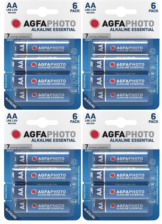 Agfa Bateria AgfaPhoto Essential LR06 AA bl./6szt