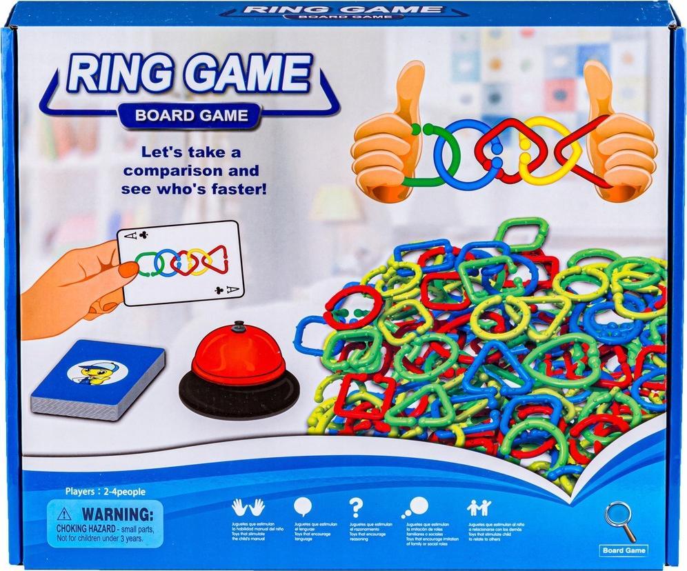 DK Logiczna Gra Połącz Obręcze Kształty, Puzzle Ring Game