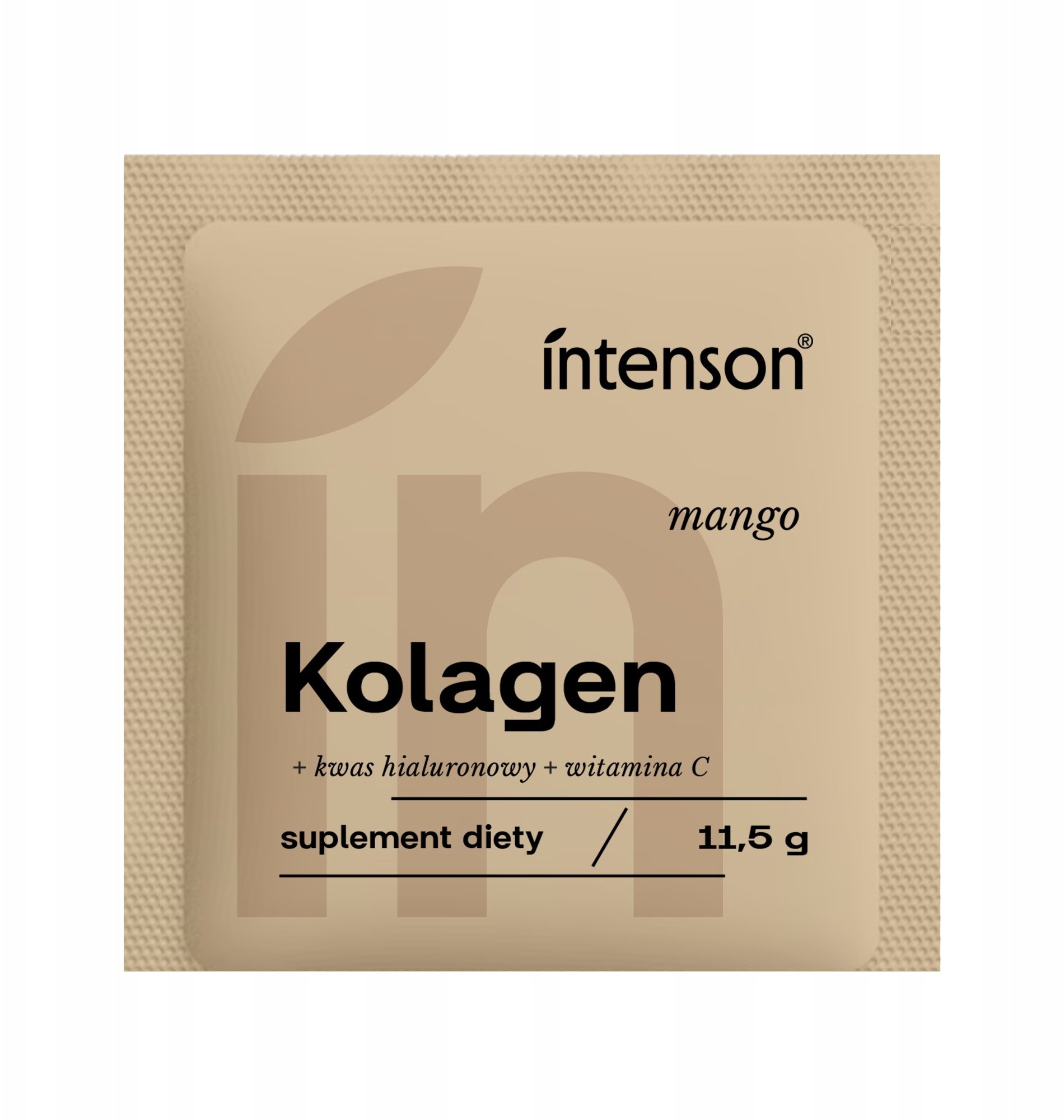 INTENSON_Kolagen z Witaminą C i Hialuronem suplement diety Mango 11,5g