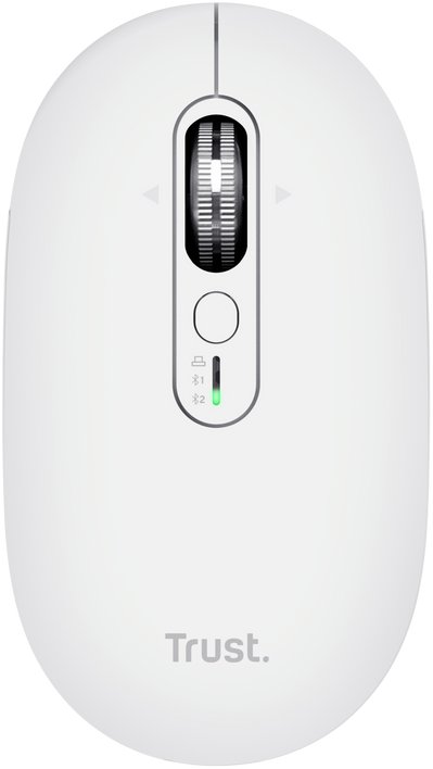 Mysz Trust Seron Hyperscroll Slim biała (26019)