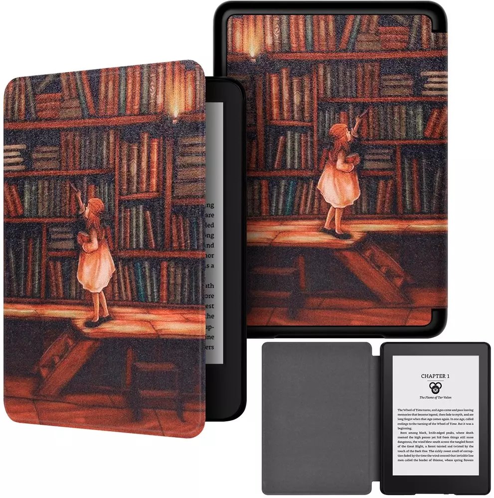 Pokrowiec Tech-Protect Etui Graficzne do Kindle Paperwhite 6/ Colorsoft/ Signature Edition 2024 7"