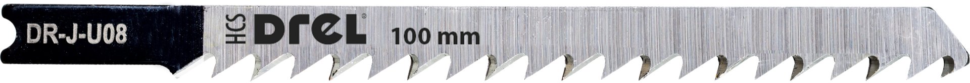 Drel DREL Brzeszczoty U 75 mm 6TPI do drewna sklejki 2 szt
