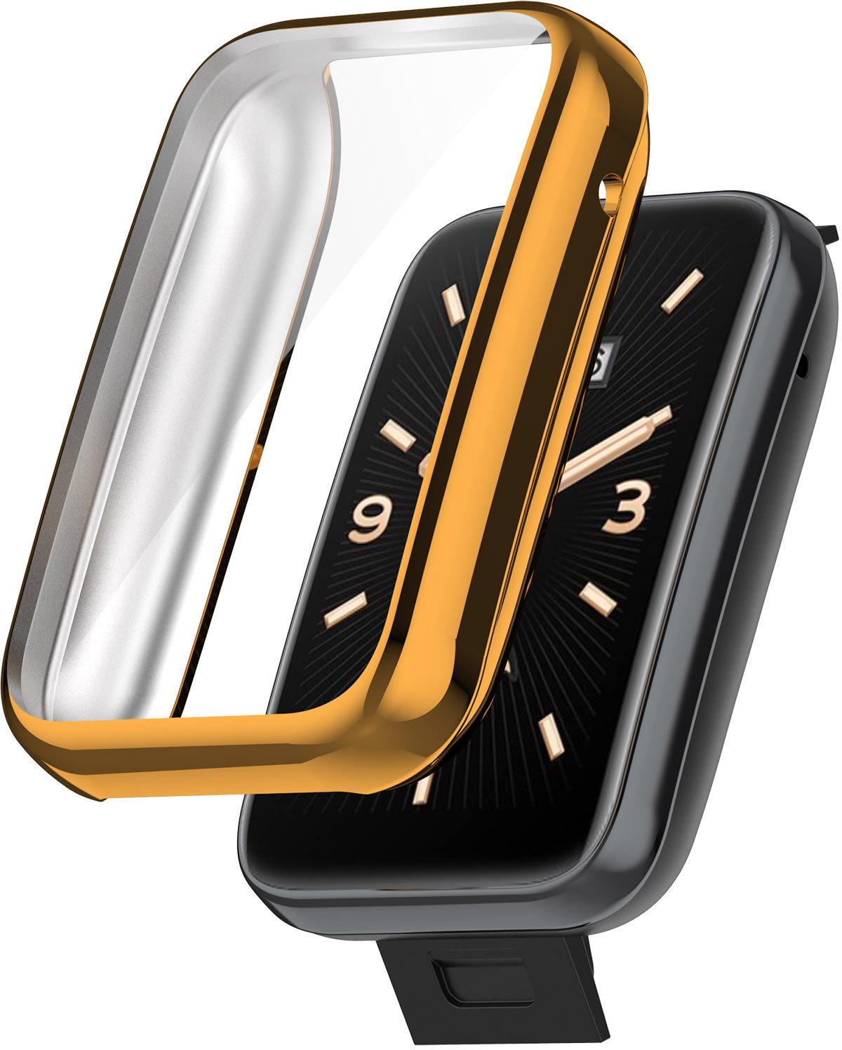 ETUI CASE BUMPER FUTERAŁ OCHRONA EKRAN 2W1 DO XIAOMI MI SMART BAND 7 PRO