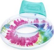 Bestway 43637 Koło do pływania z oparciem Lata 70-te 1.18m x 1.17m