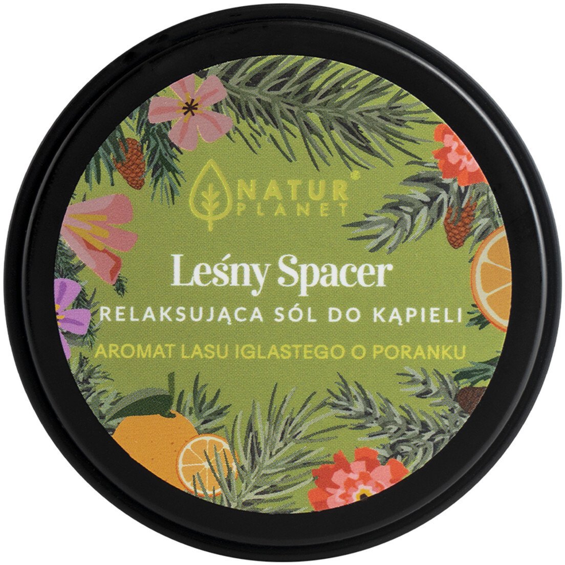 Natur Planet Natur Planet Sól Do Kąpieli Leśny Spacer 50g