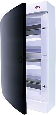 Eti-Polam Rozdzielnica natynkowa ECT36PT-s 36M IP40 drzwi transparentne 001101070