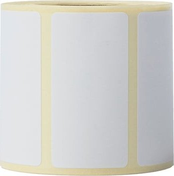 Zdjęcia - Papier Brother BDE-1J026051-060 Biały Samoprzylepne etykiety do drukowania 