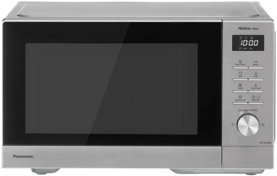 Panasonic NN-GD39QSEPG Inwerterowa kuchenka mikrofalowa z grillem Srebrna