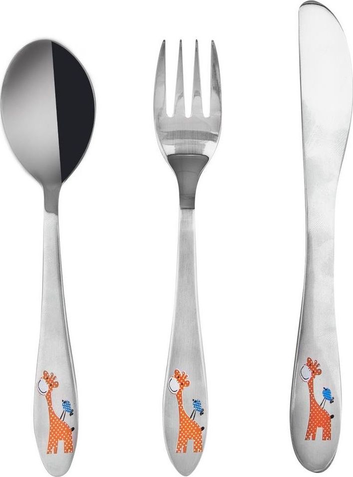 Orion Sztućce dla dzieci dziecka łyżka widelec nóż 3 el. uniwersalny
