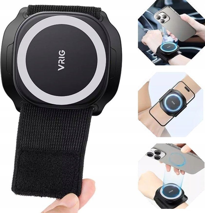 Uchwyt Opaska na Rękę Magnetyczna MagSafe do iPhone Telefon Smartfon VRIG / MG 13