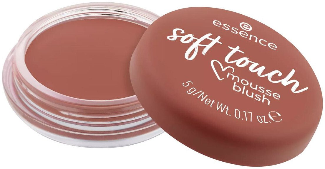 Essence Essence Soft touch Mousse blush róż do policzków w musie Roustic Rouge (20)