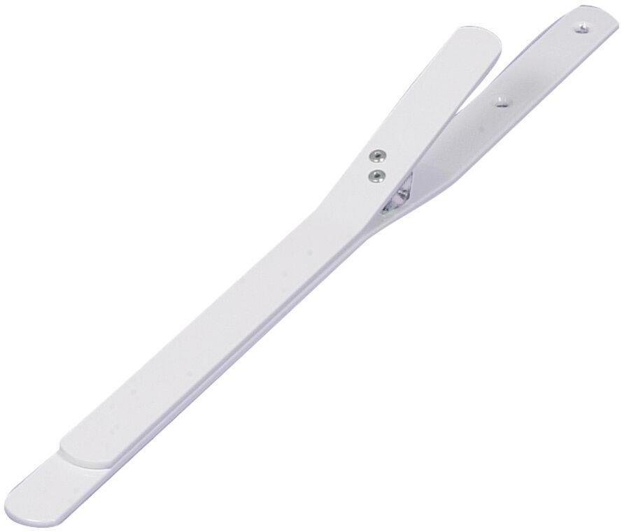 Aptel Hygiene container Madame, white, epoxy-coated aluminum, prepared for wall mounting including mounting material