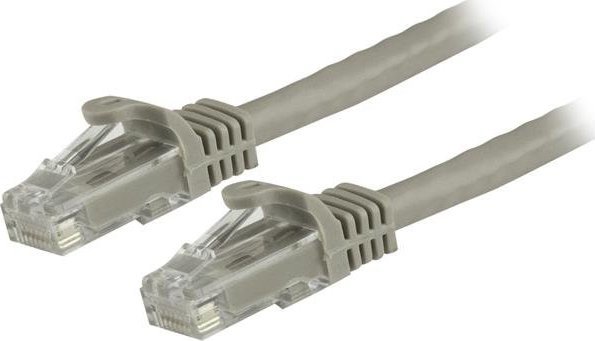 Zdjęcia - Kabel Startech.com StarTech  1,5m CAT6  - graues CAT6-Patchkabel - Snagless-RJ45 - Kupferdraht mit 24 AWG - LAN - Ethernet N6P 