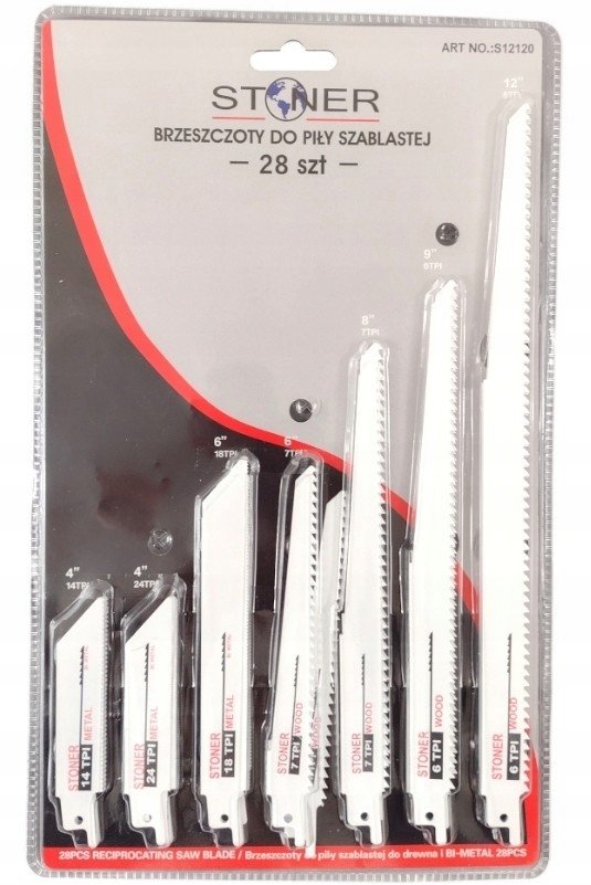 Silver SILVER BRZESZCZOT DO PIŁY SZABLASTEJ 28szt STONER