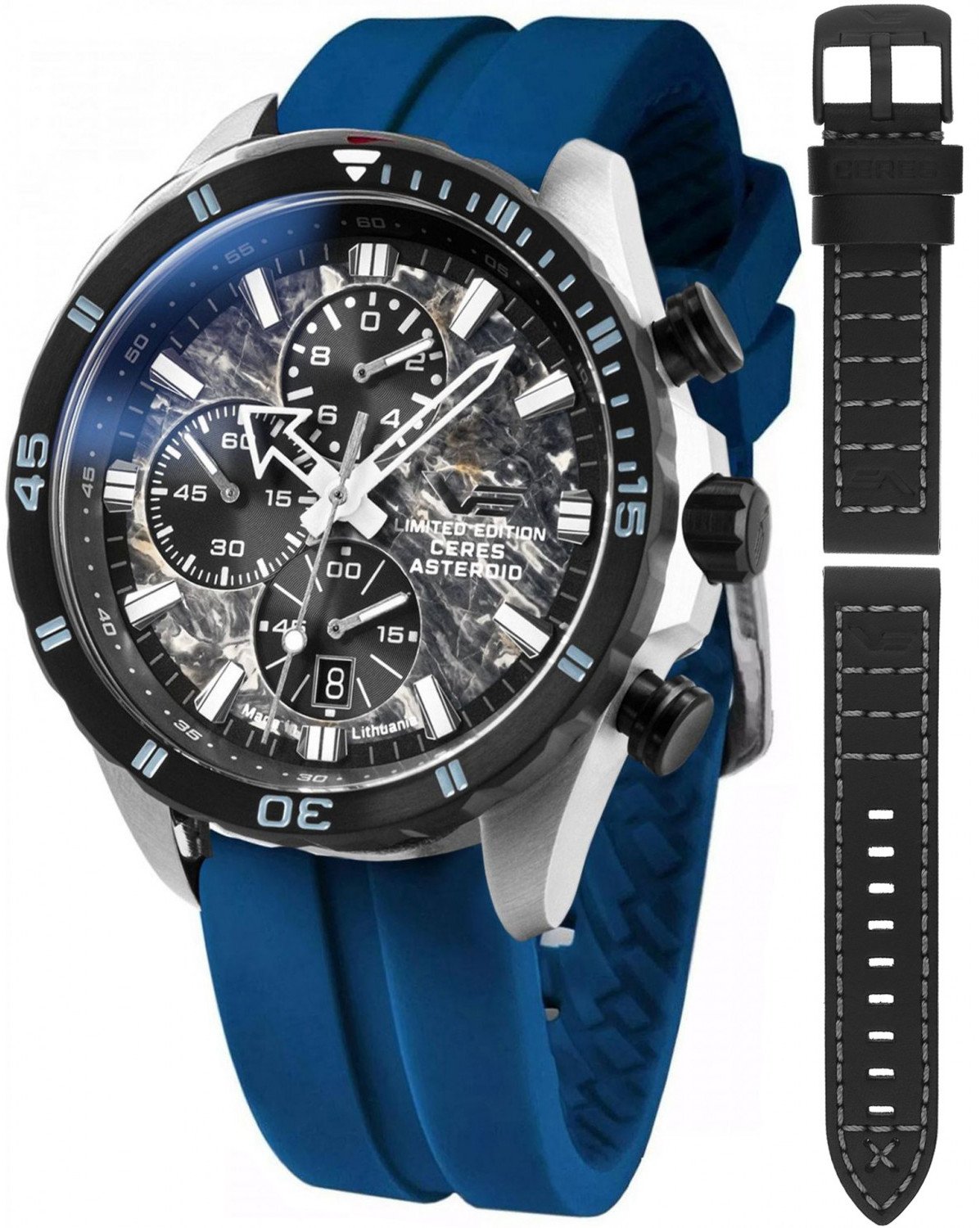 Zegarek Vostok Europe Zegarek męski Vostok Europe 6S10-320E693SB niebieski