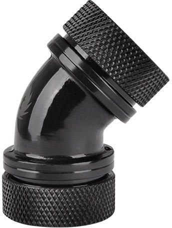 Thermaltake Pacific Tube 45 Degree 16mm Black (CL-W098-CA00BL-A)