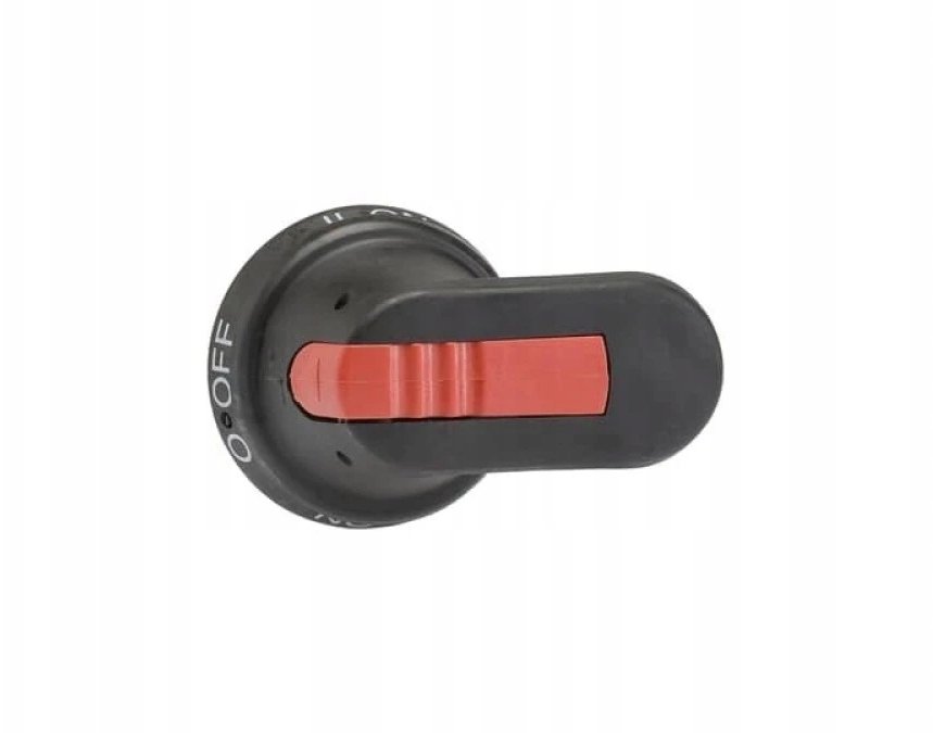 ABB Rączka czarny IP65, długość 65mm, na wałek 6mm I-0-II OHB65J6E011 1SCA022383R2480