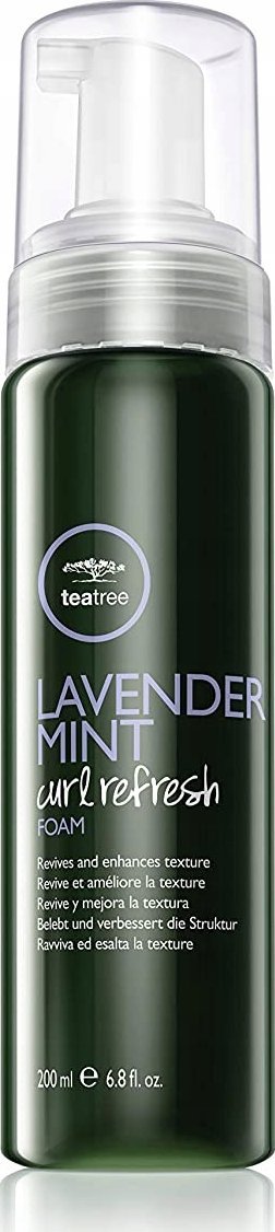 PAUL MITCHELL Tea Tree by Paul Mitchell, Lavender Mint, Hair Styling Foam, Curl Refresh, 200 ml