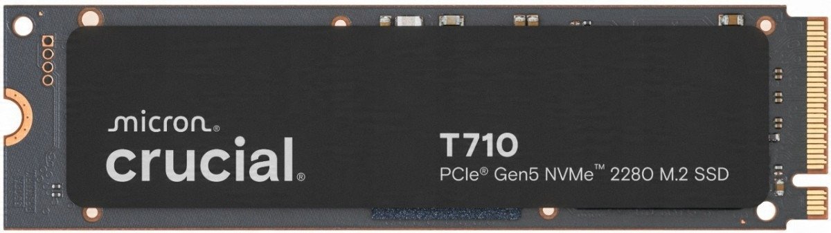 Dysk SSD Crucial T710 1TB M.2 2280 PCI-E x4 Gen5 NVMe (CT1000T710SSD8)
