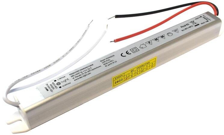Eko-Light Zasilacz LED Slim aluminium 24W 12V DC IP20