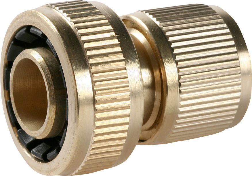 Greenmill Szybkozłączka mosiężna 3/4" z funkcją stop (GB1030C)