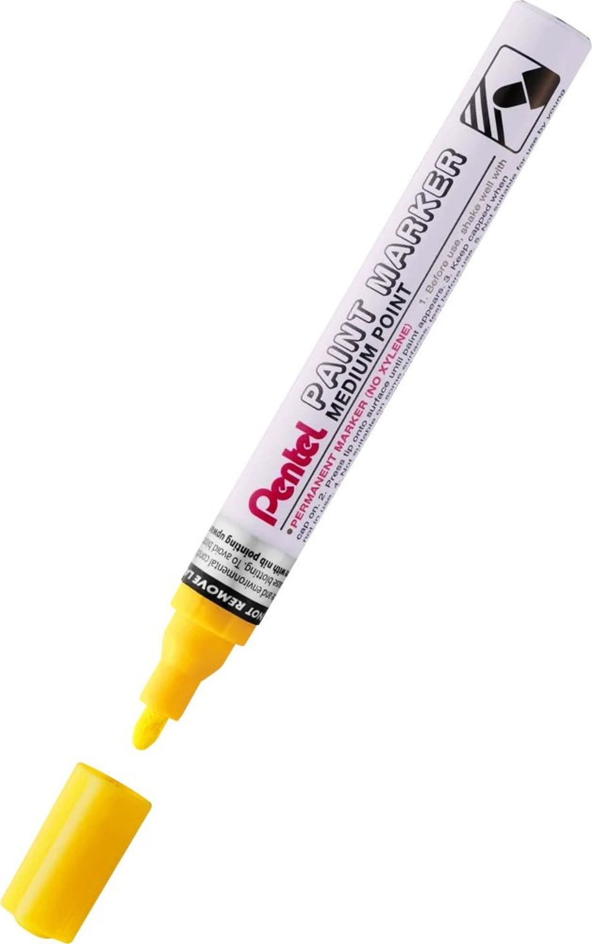Pentel Marker olejowy MMP10 żółty, ŻÓŁTY