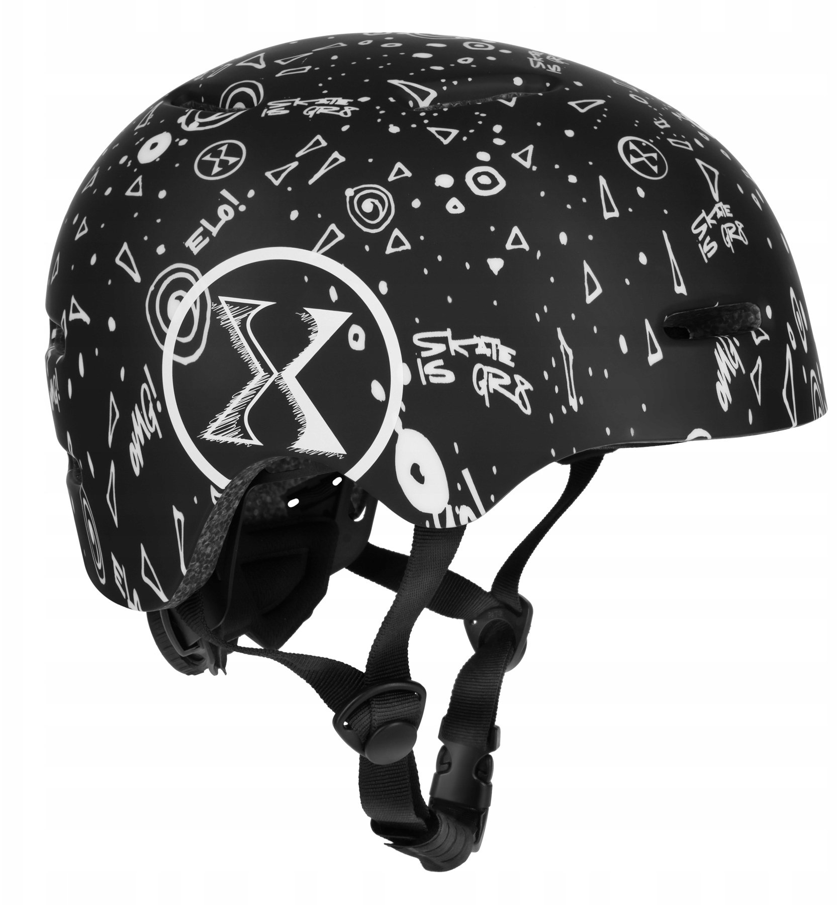 MT311 KASK CZARNY M(55-58CM) NILS EXTREME