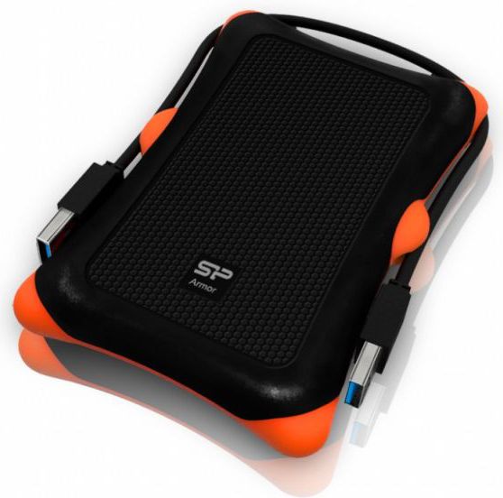 Dysk zewnętrzny HDD Silicon Power Armor A30 1TB Czarny (SP010TBPHDA30S3K)