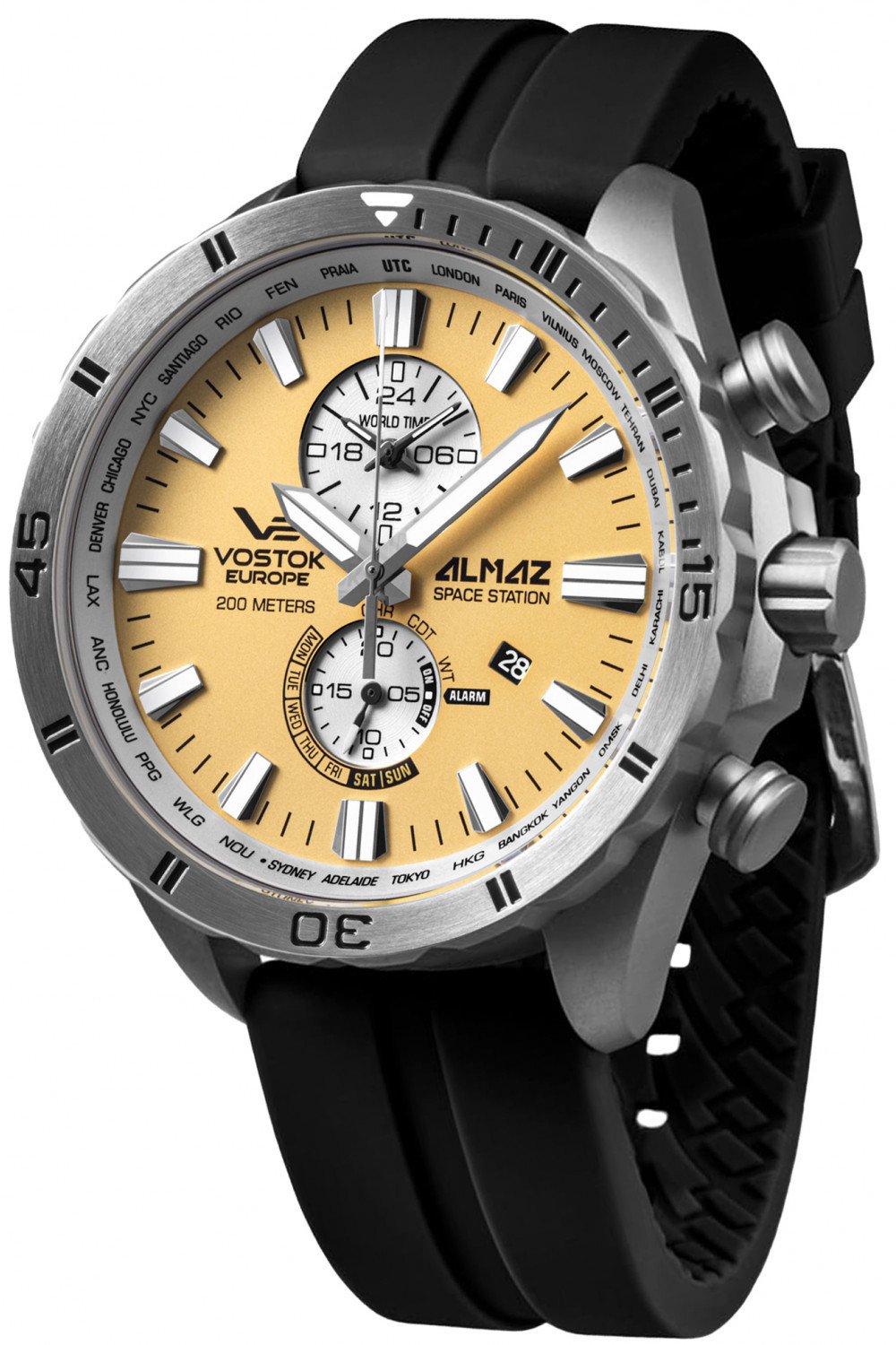 Zegarek Vostok Europe Zegarek męski Vostok Europe YM8J-320A655S czarny