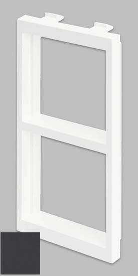 Kontakt-Simon Adapter CIMA na 2 moduły K45 45x45mm Connect grafit S66/14