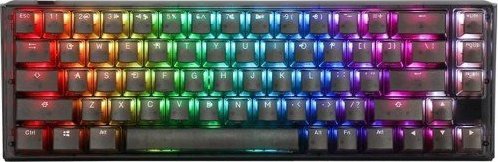 Zdjęcia - Klawiatura Ducky    One 3 Aura Black SF Gaming Tastatur, RGB LED - Gateron Baby Kangaroo (US) 