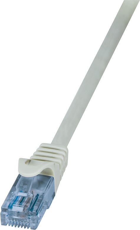 LogiLink RJ-45/RJ-45, kat.6A, U/UTP, szary, 5m (CP3072U)